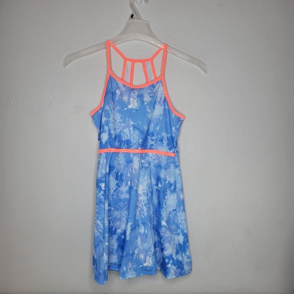 Pink & Violet Girls Sundress Blue and Pink Size Large 10/12